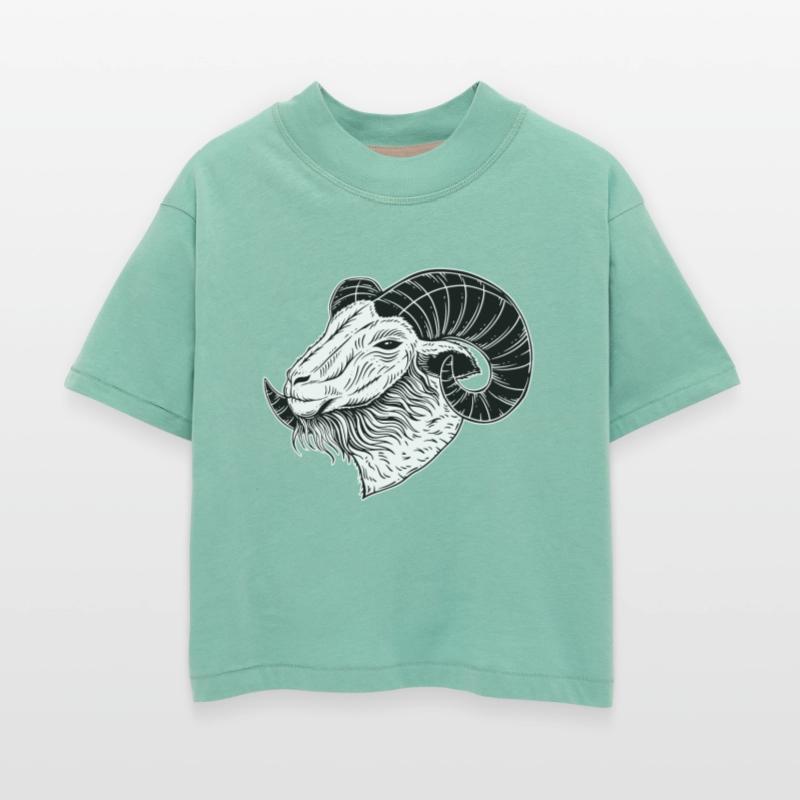 Baphomet Goat Devil Horn Head