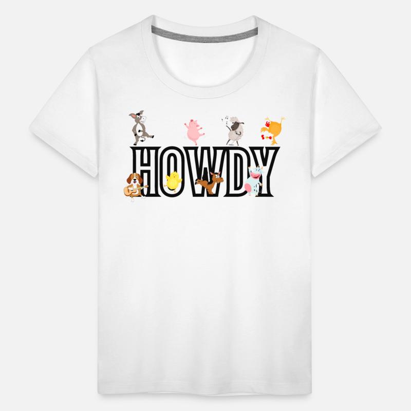 Barn Animal Howdy Party - Black
