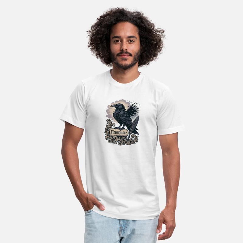 Baroque Raven Nevermore Scroll Poe Poetry