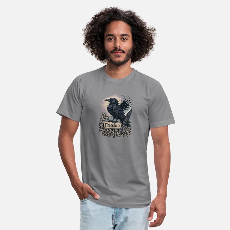 Baroque Raven Nevermore Scroll Poe Poetry
