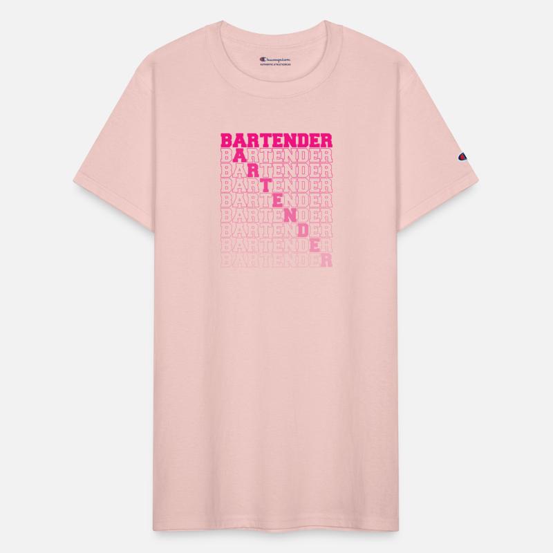 Bartender Typography Graphic T Shirt