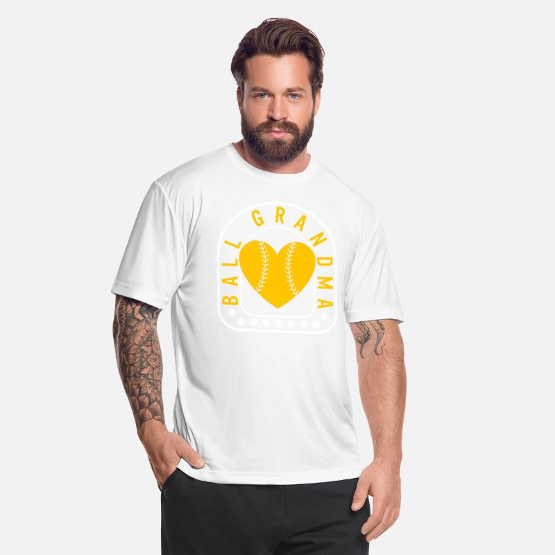 Baseball Shirt, Ball Grandma Baseball Heart Tee,