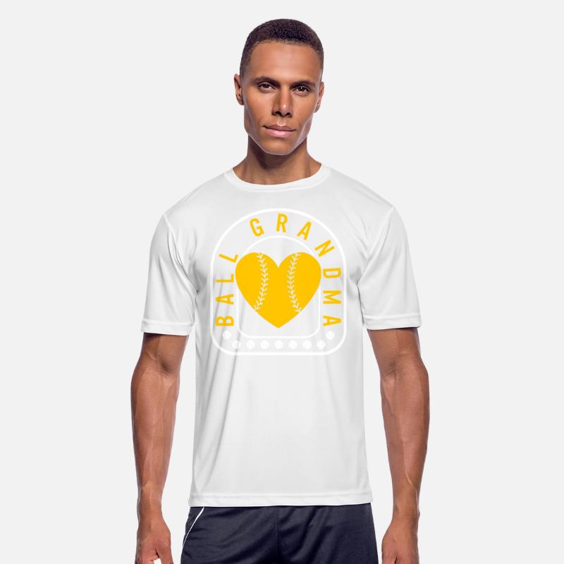Baseball Shirt, Ball Grandma Baseball Heart Tee,