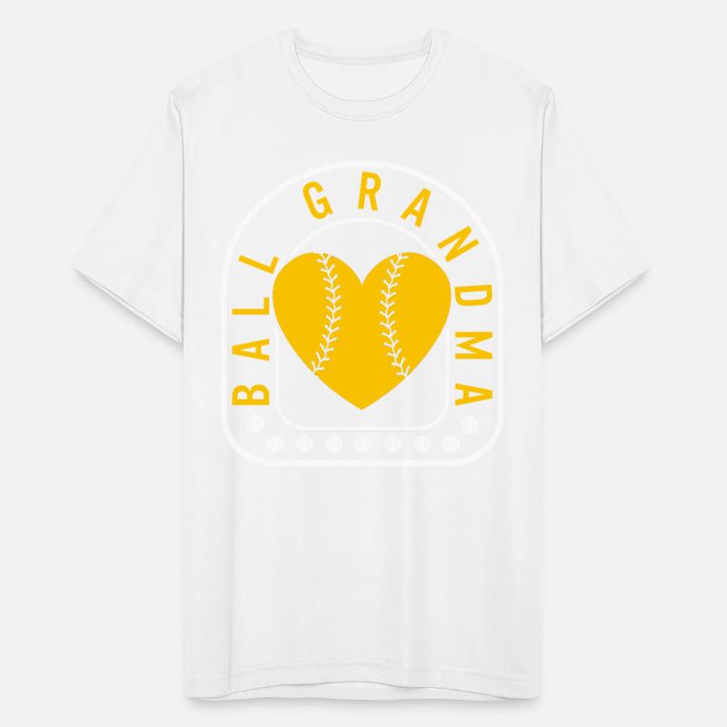 Baseball Shirt, Ball Grandma Baseball Heart Tee,