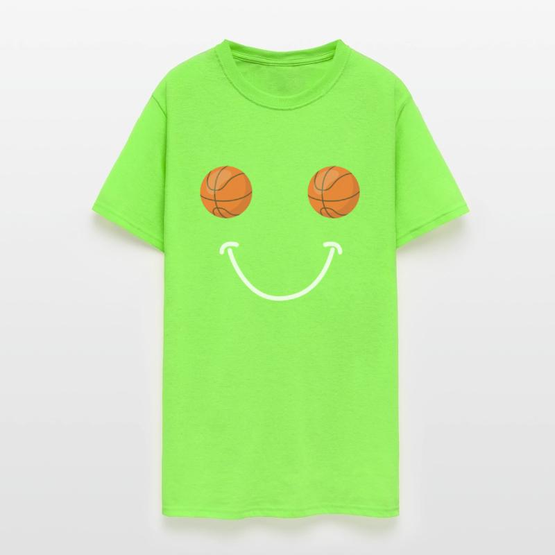 Basketball Basketball Happy Face