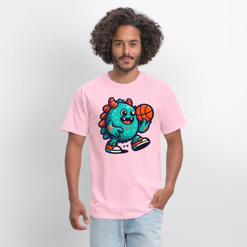 Basketball Monster – Cool Sporty Fun Shirt for Kid