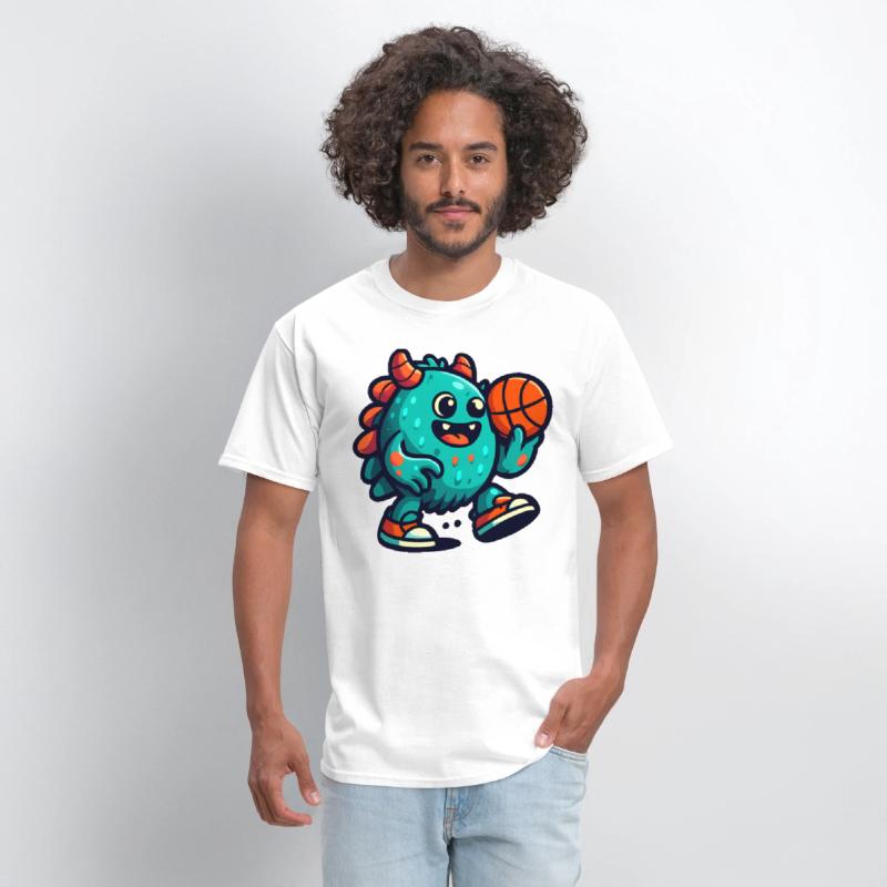 Basketball Monster – Cool Sporty Fun Shirt for Kid