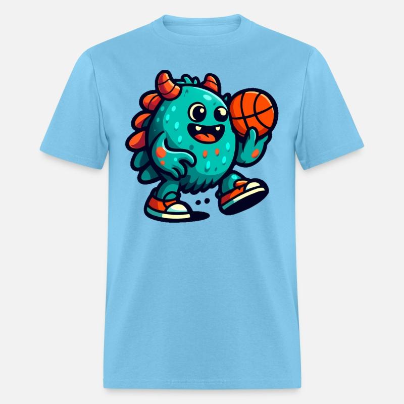 Basketball Monster – Cool Sporty Fun Shirt for Kid
