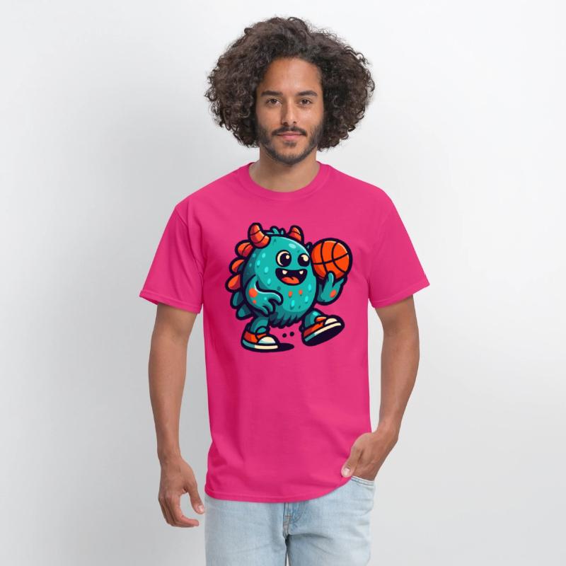 Basketball Monster – Cool Sporty Fun Shirt for Kid