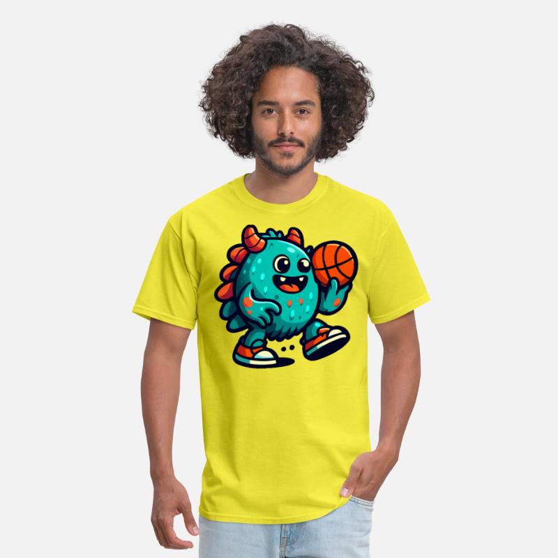 Basketball Monster – Cool Sporty Fun Shirt for Kid