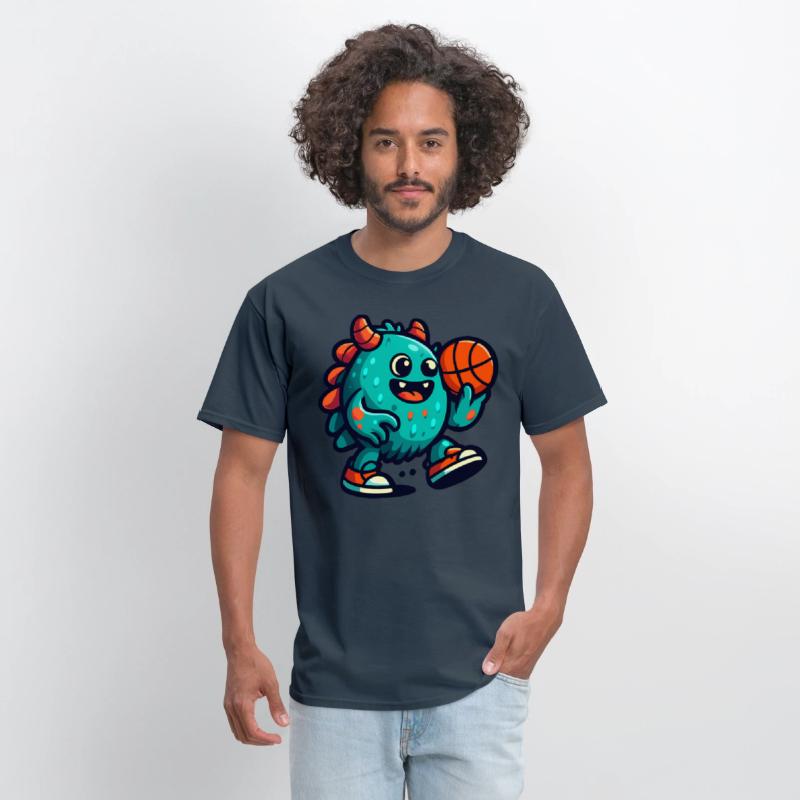 Basketball Monster – Cool Sporty Fun Shirt for Kid