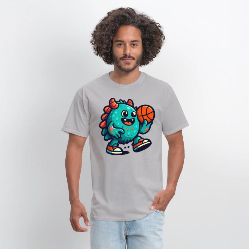 Basketball Monster – Cool Sporty Fun Shirt for Kid