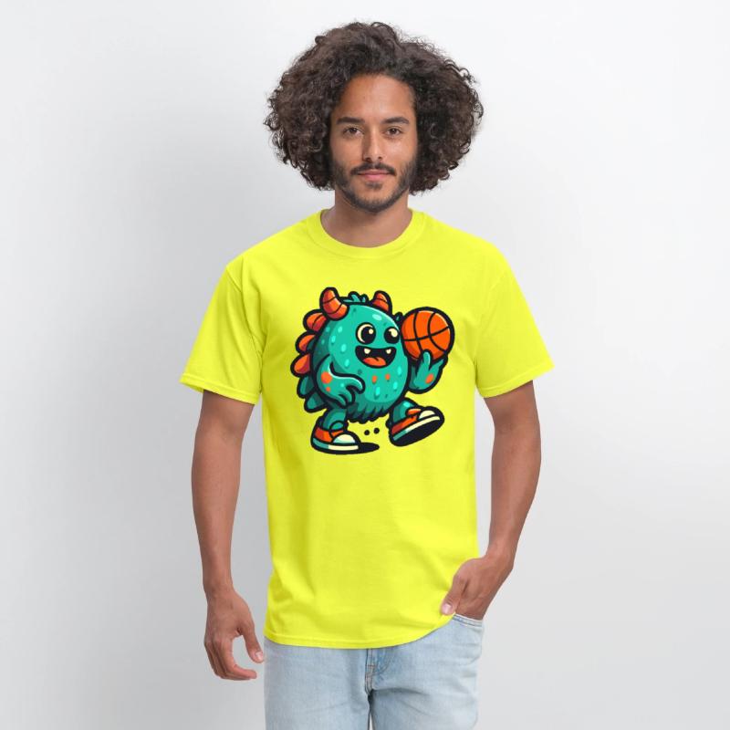 Basketball Monster – Cool Sporty Fun Shirt for Kid