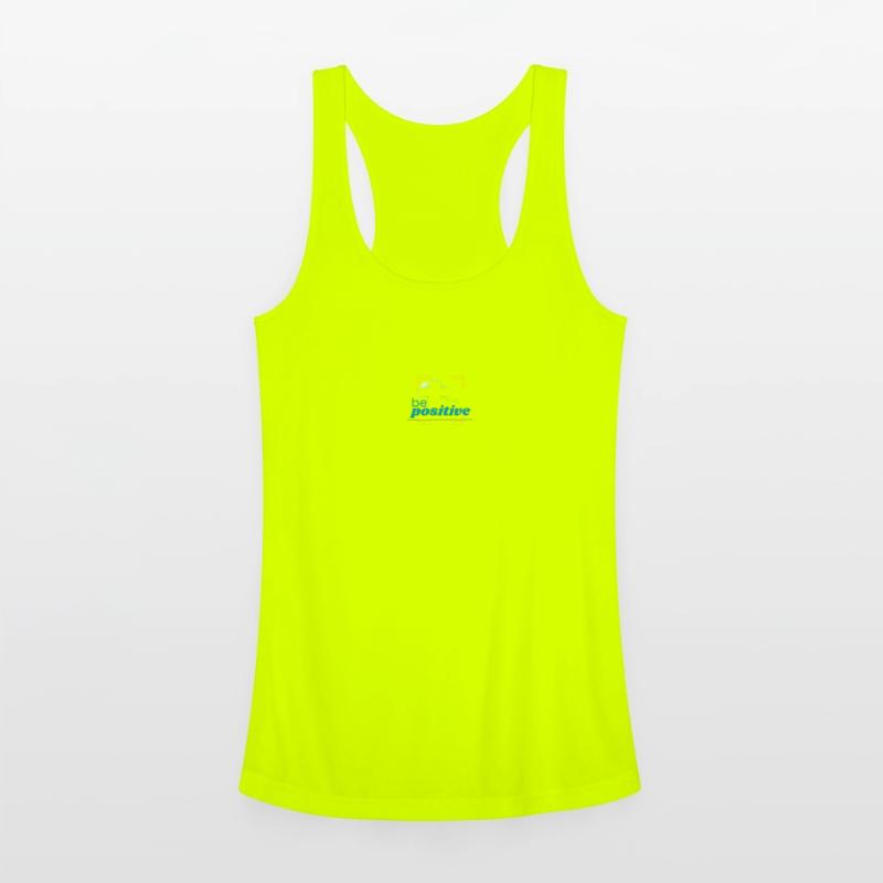 Be Positive Blue Text Transparent Plus Sign