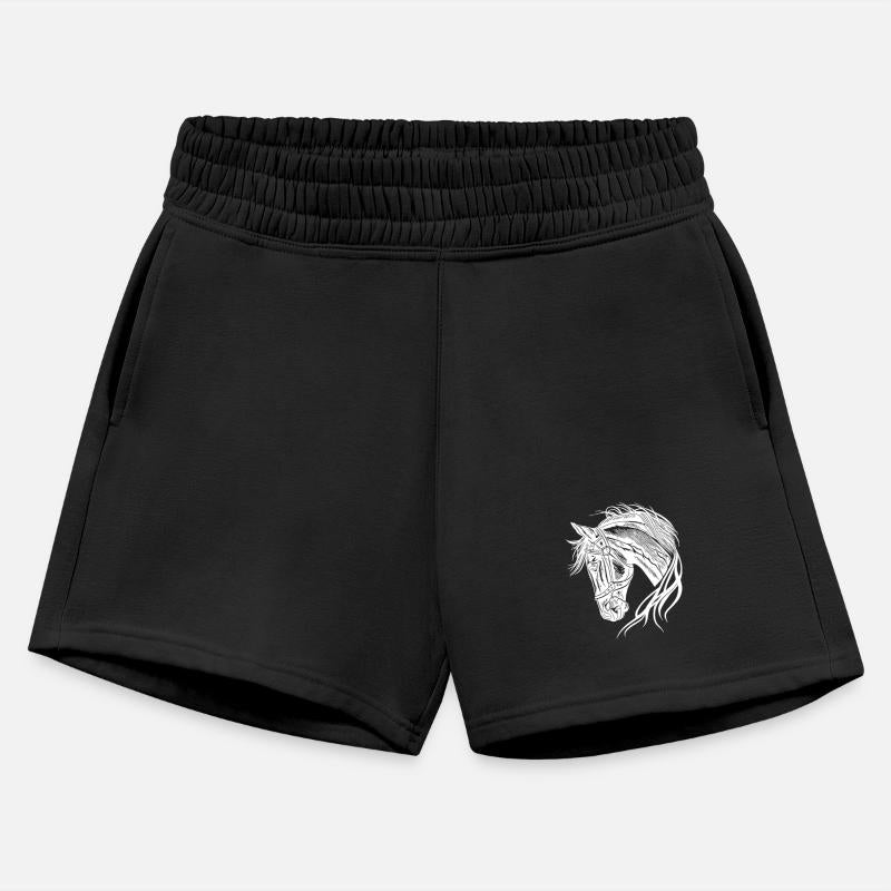 Beautiful Stallion With Elegant Waving Mane