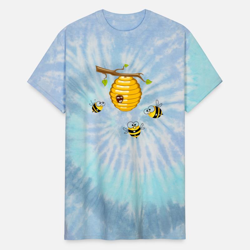 Beehive Honey bee, Yellow jar material, food, happ