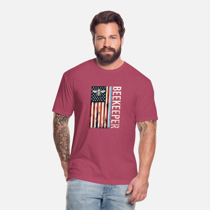 beekeeper American flag