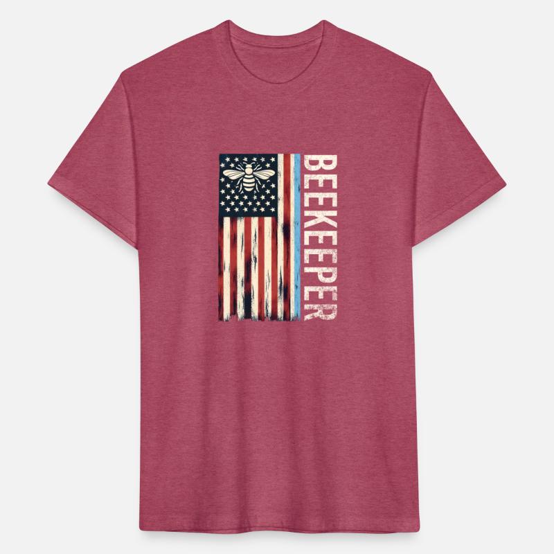beekeeper American flag