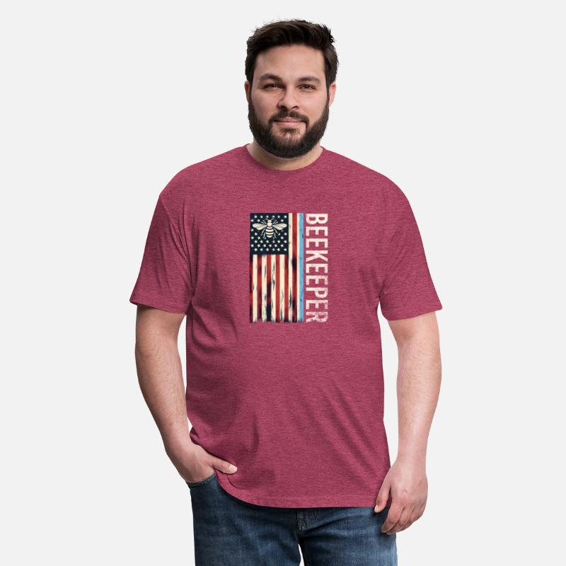 beekeeper American flag