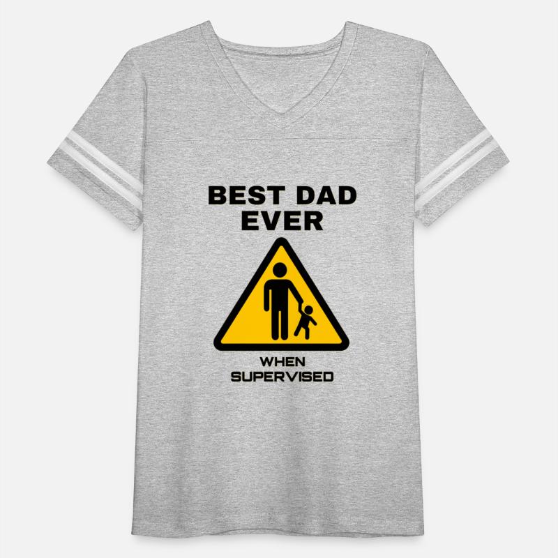 Best Dad ever - when supervised. Funny dad gift