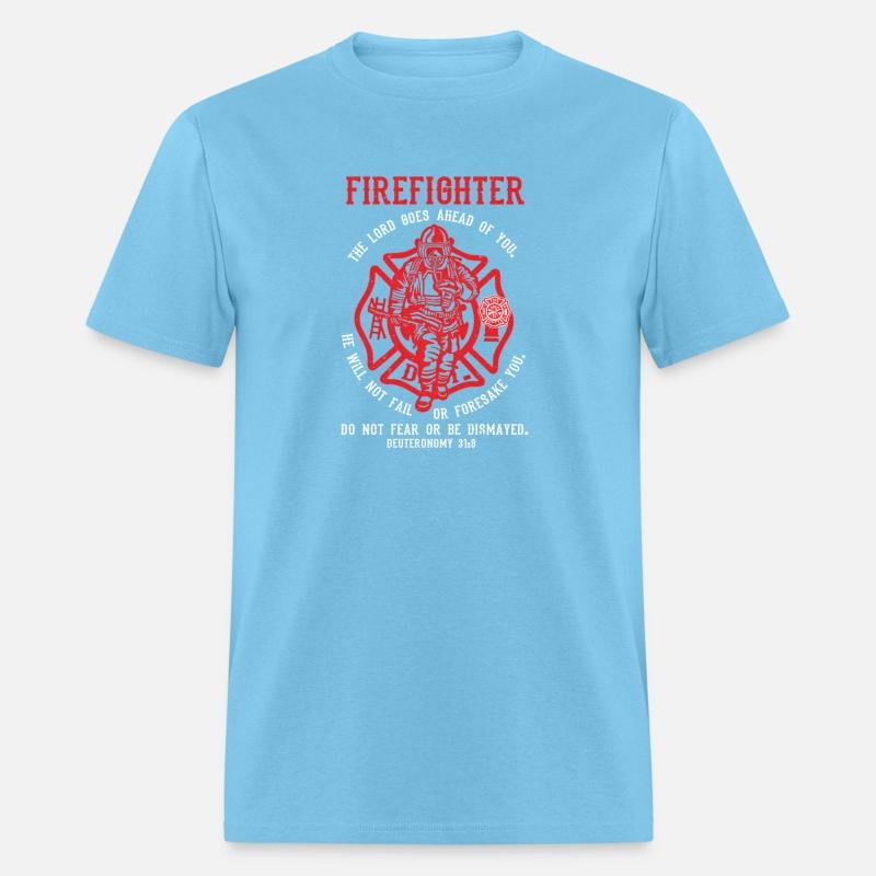 Bible Verse Christian Fire Fighter