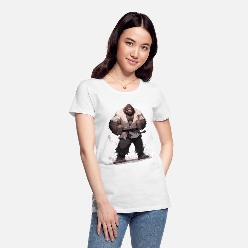 Bigfoot Karate Martial Arts MMA Kawaii