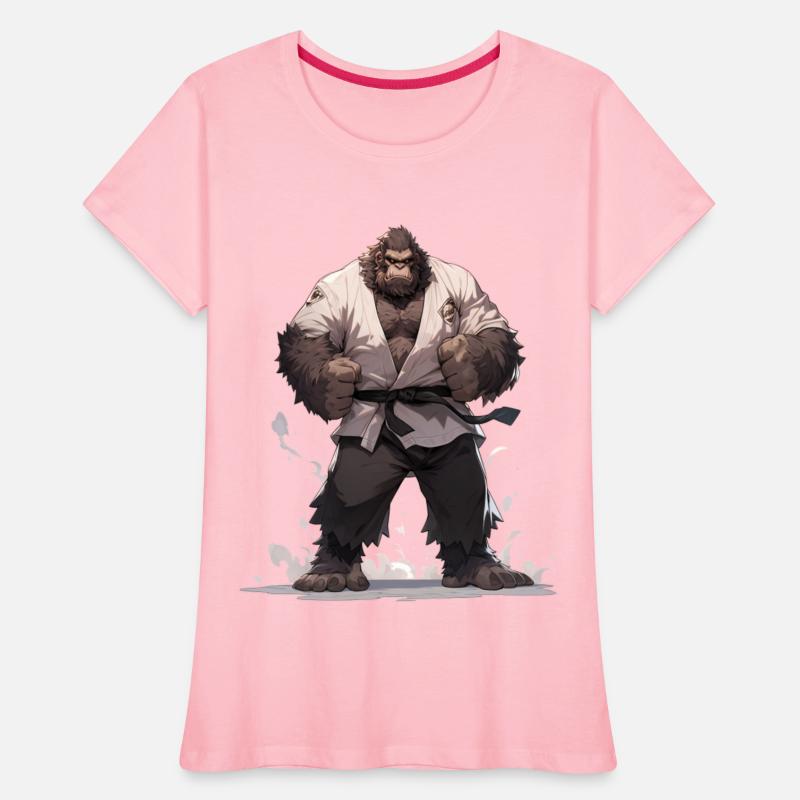 Bigfoot Karate Martial Arts MMA Kawaii