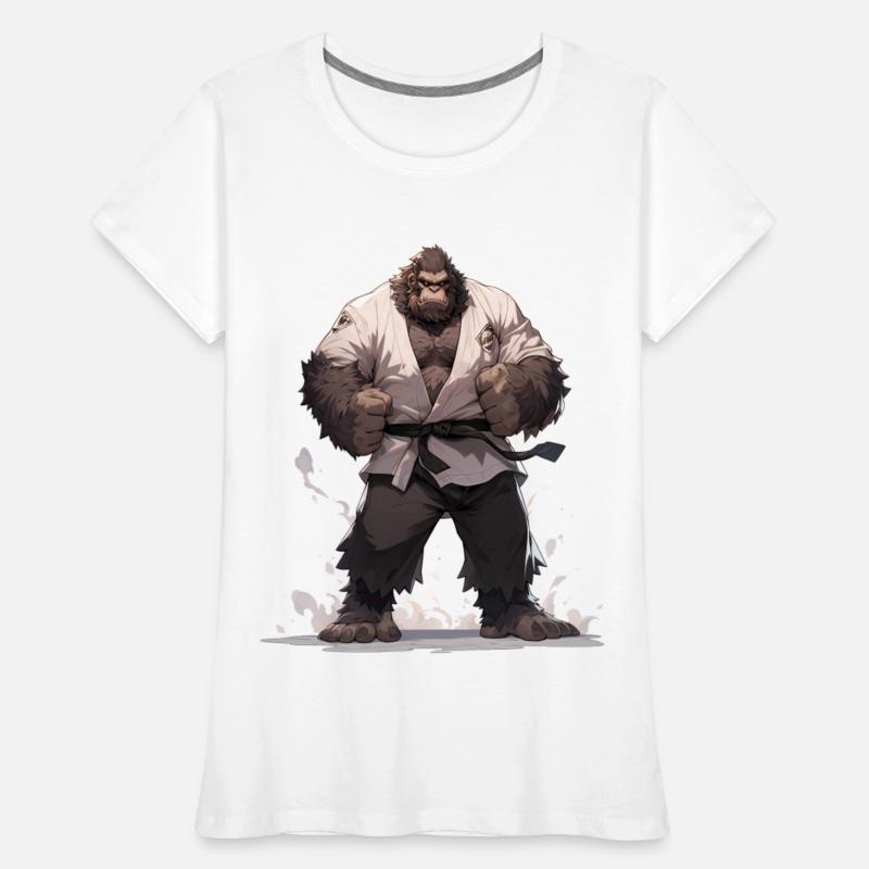 Bigfoot Karate Martial Arts MMA Kawaii