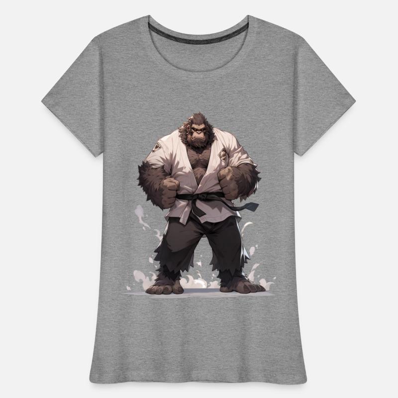 Bigfoot Karate Martial Arts MMA Kawaii