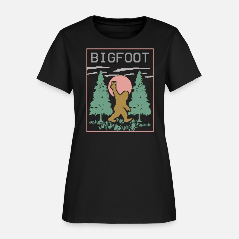 bigfoot peace victory sign