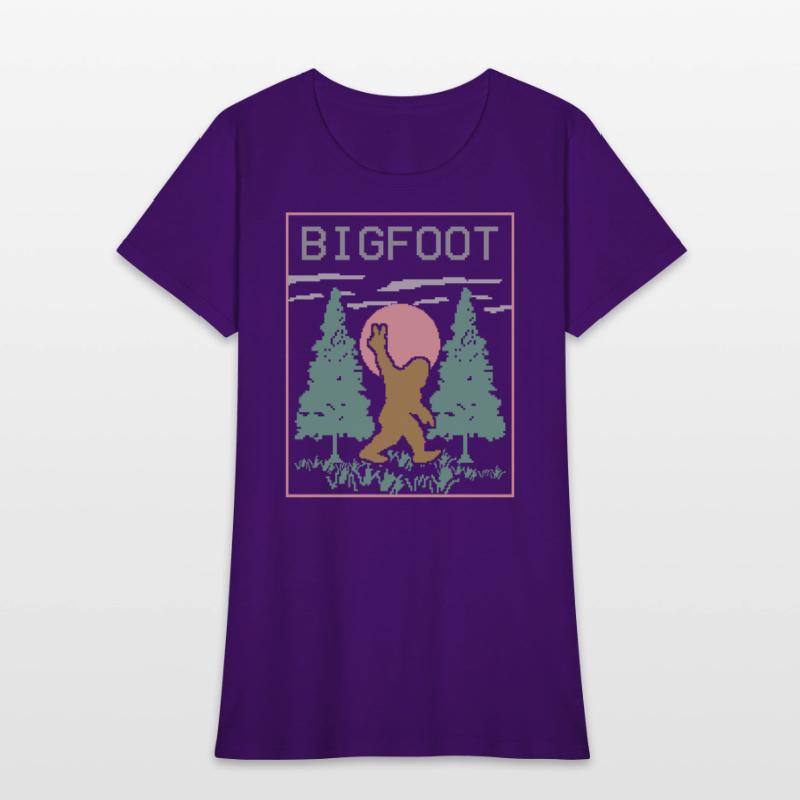 bigfoot peace victory sign