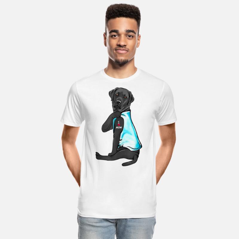 Black Lab Labrador Mom Tattoo Cute Mama Mother