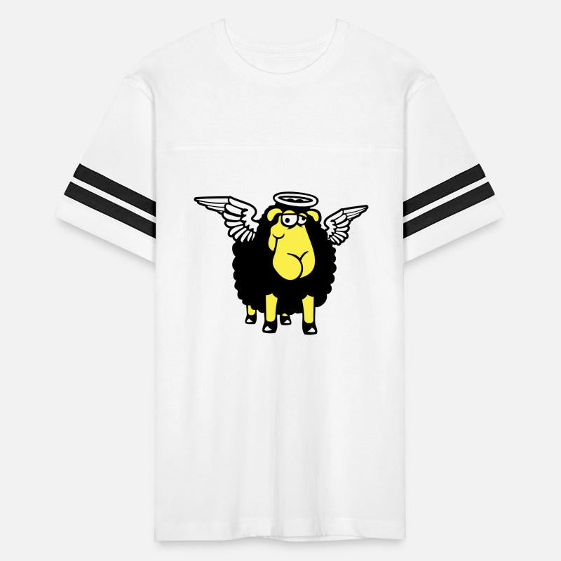 Black Sheep Angel Wings Heaven Halo Holy Flying