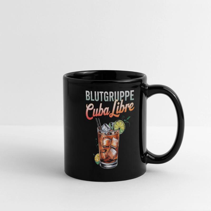 Blutgruppe Cuba Libre Cocktail Bartender