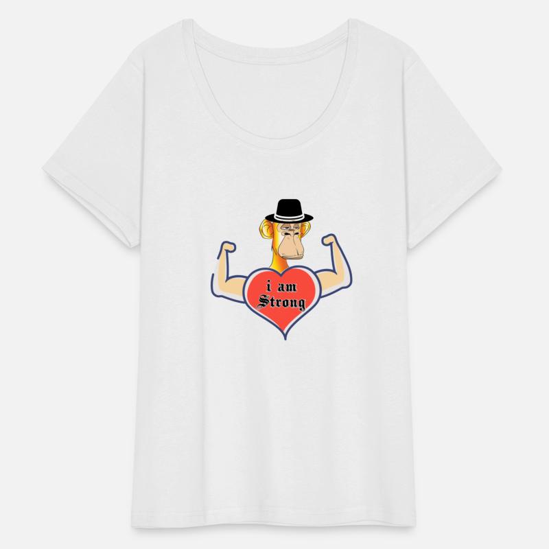 Bodybuilder Monkey.i am strong.animal funny design