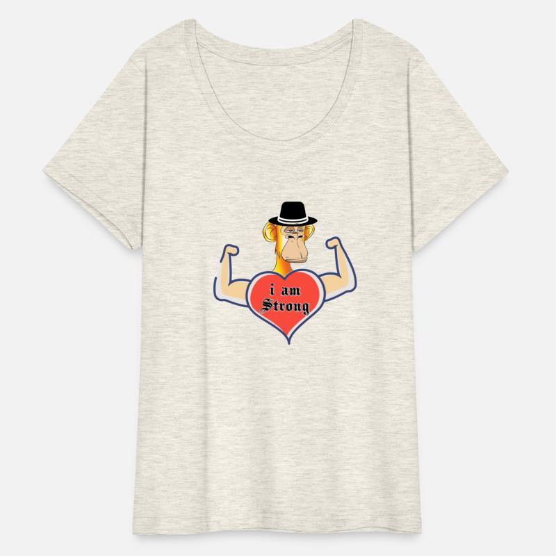 Bodybuilder Monkey.i am strong.animal funny design