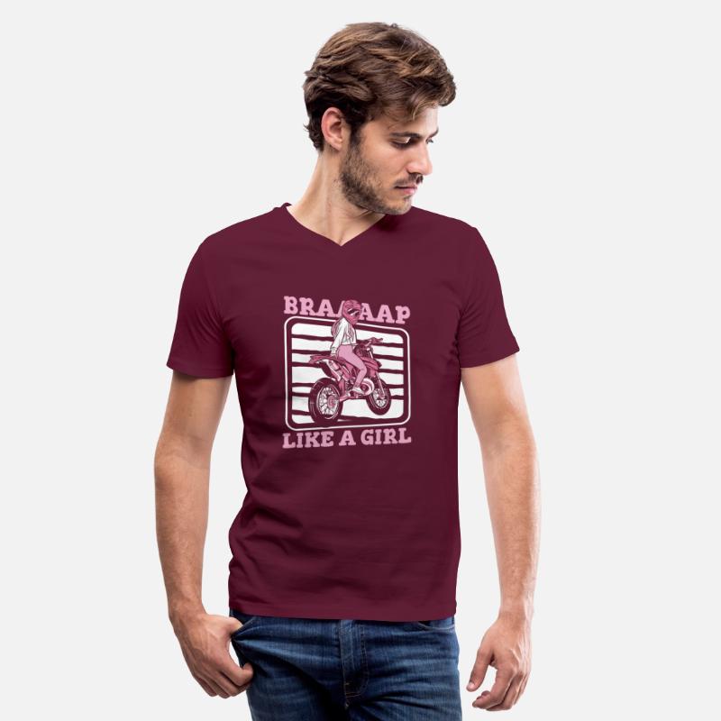 Braap Like A Girl Supermoto Motorcycle Racing