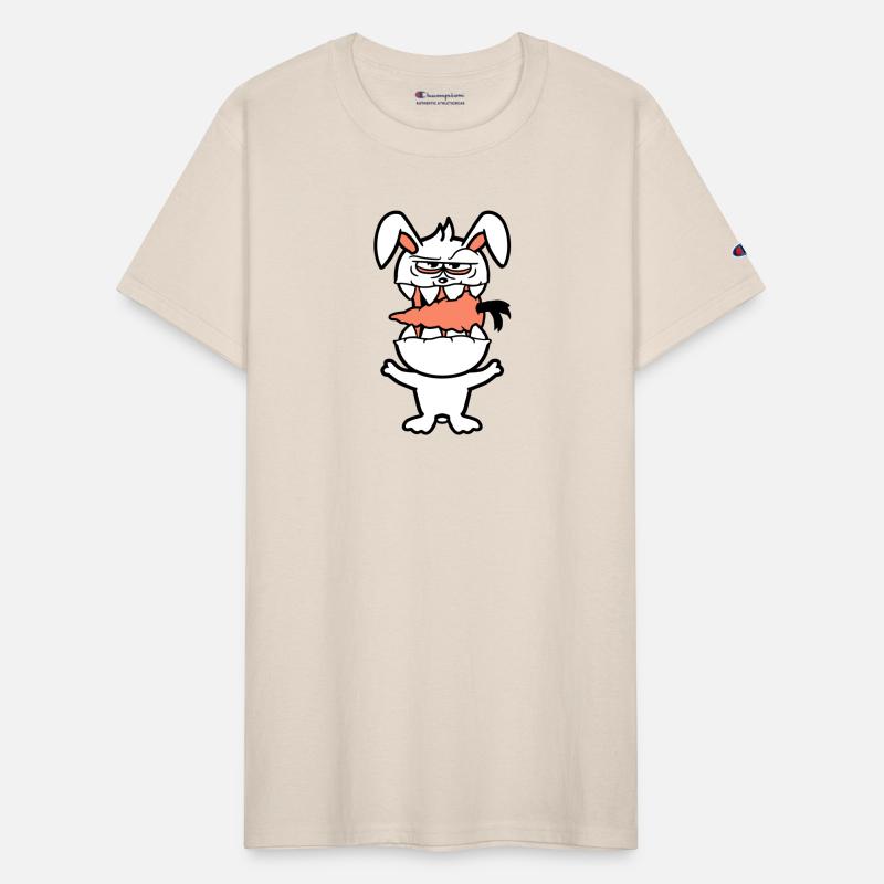 Bunny Monster Evil Carrot Halloween Horror Eating