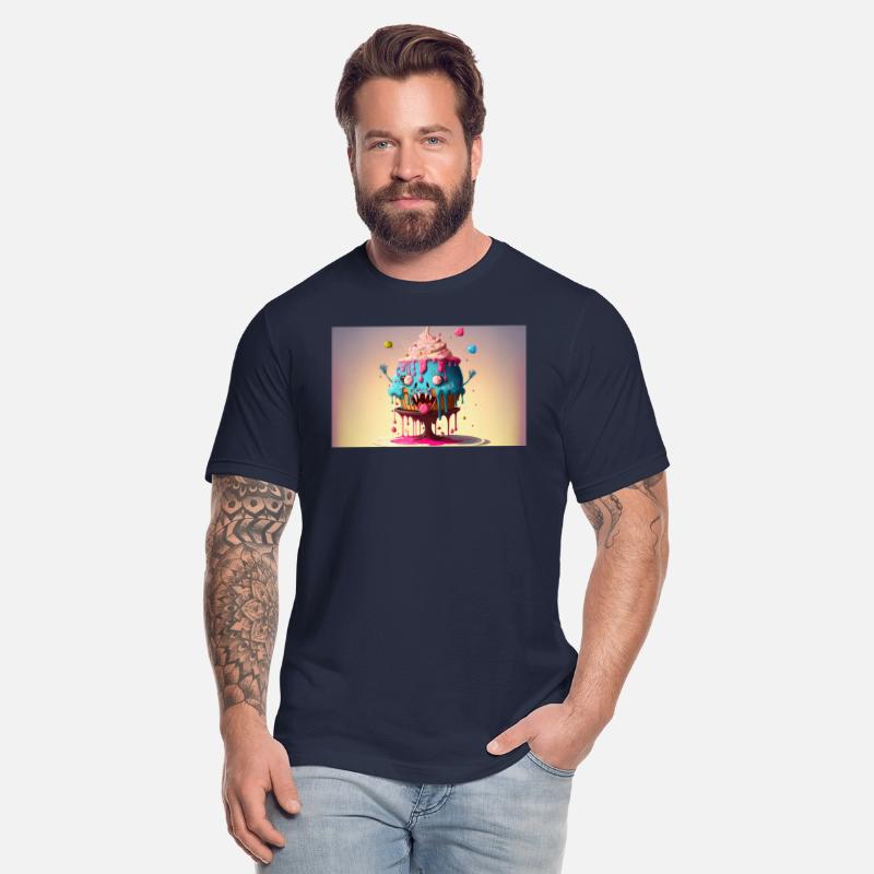 Cake Caricature - January 1st Dessert Psychedelia