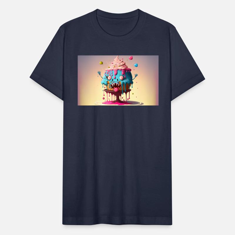 Cake Caricature - January 1st Dessert Psychedelia