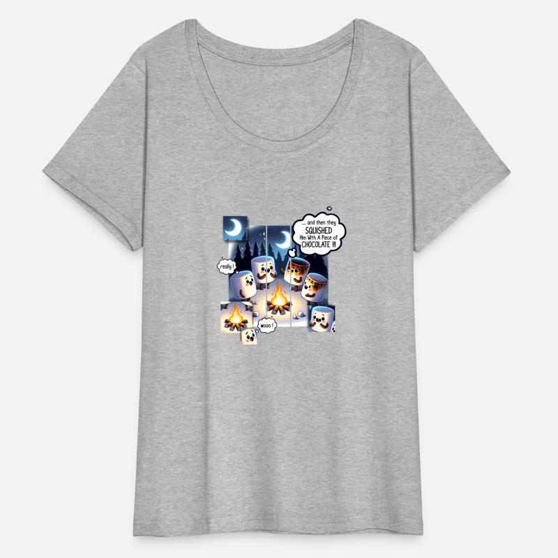 campfire marshmallow , smores,Marshmallow squad