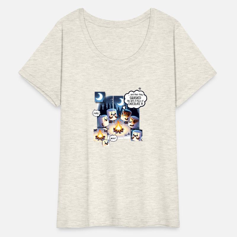 campfire marshmallow , smores,Marshmallow squad