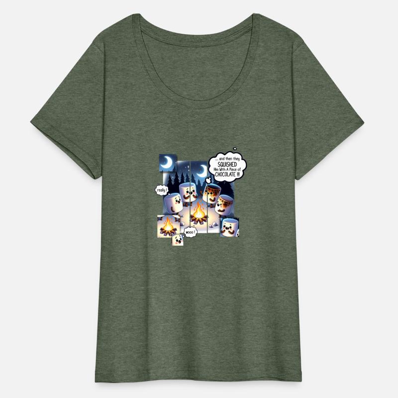 campfire marshmallow , smores,Marshmallow squad