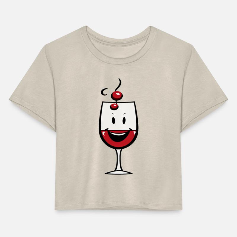 Cartoon wine glass