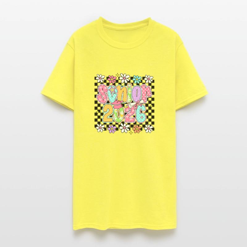 Checkered Senior Floral Senior