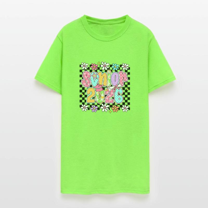 Checkered Senior Floral Senior