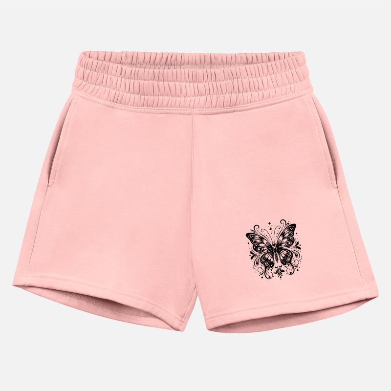 Cheerful Children's Butterfly Ink Style