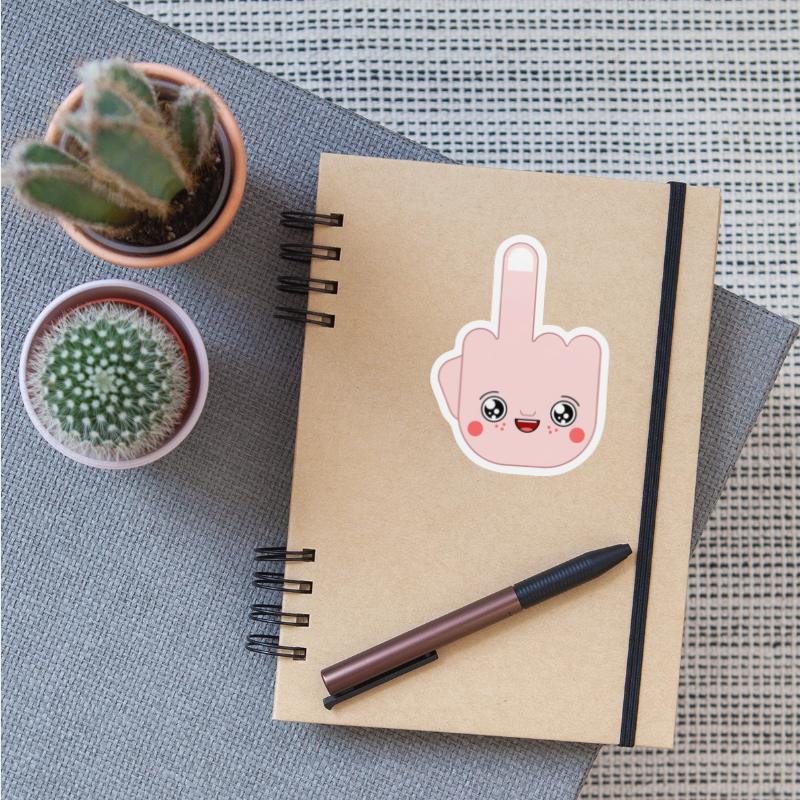 "Cheerful Sarcasm: The Fun Finger"