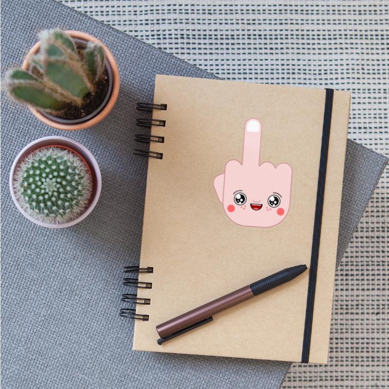 "Cheerful Sarcasm: The Fun Finger"