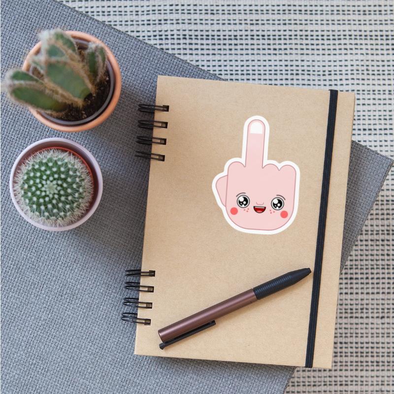 "Cheerful Sarcasm: The Fun Finger"